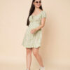 Short Dress Green Right