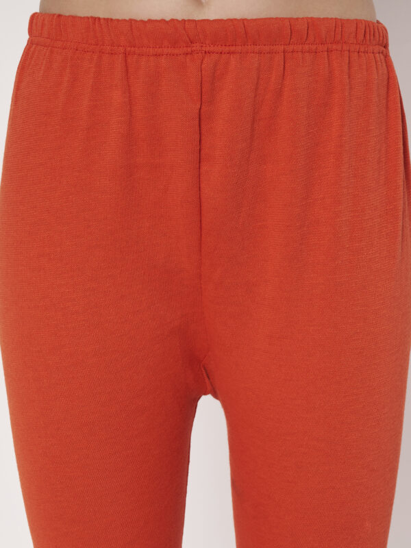 Winter Legging Orange Color