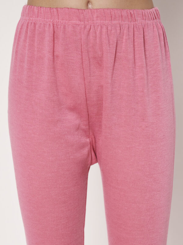 Winter Legging Pink Color