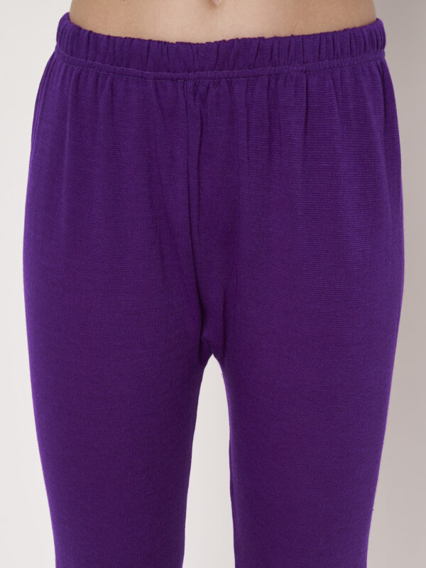Winter Legging Purple Color