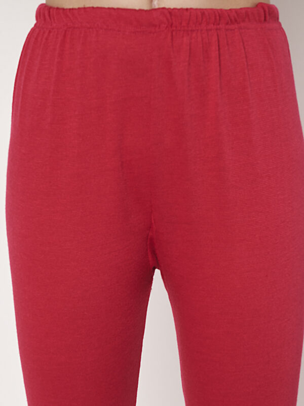 Winter Legging Red Color