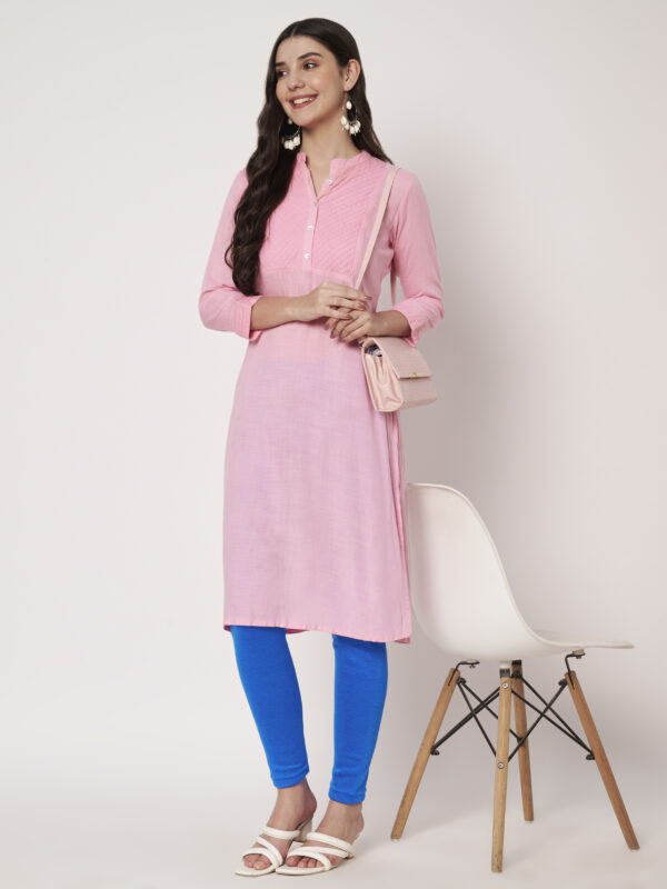 Winter Wear Legging (Blue, Solid)