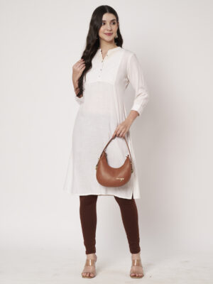 Winter Wear Legging (Brown, Solid)