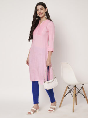 Winter Wear Legging (Dark Blue, Solid)