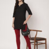 Winter Wear Legging (Maroon, Solid)