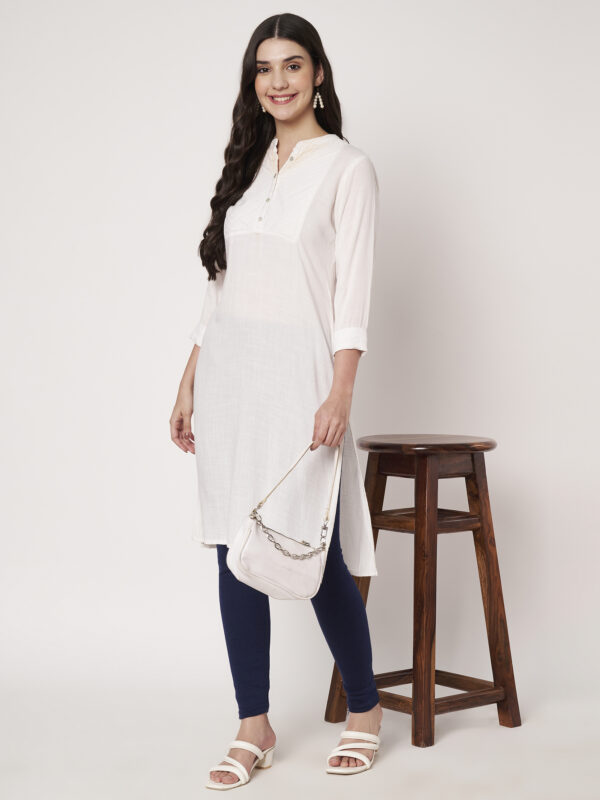Winter Wear Legging (Navy, Solid)