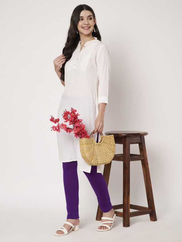 Winter Wear Legging (Purple Solid)