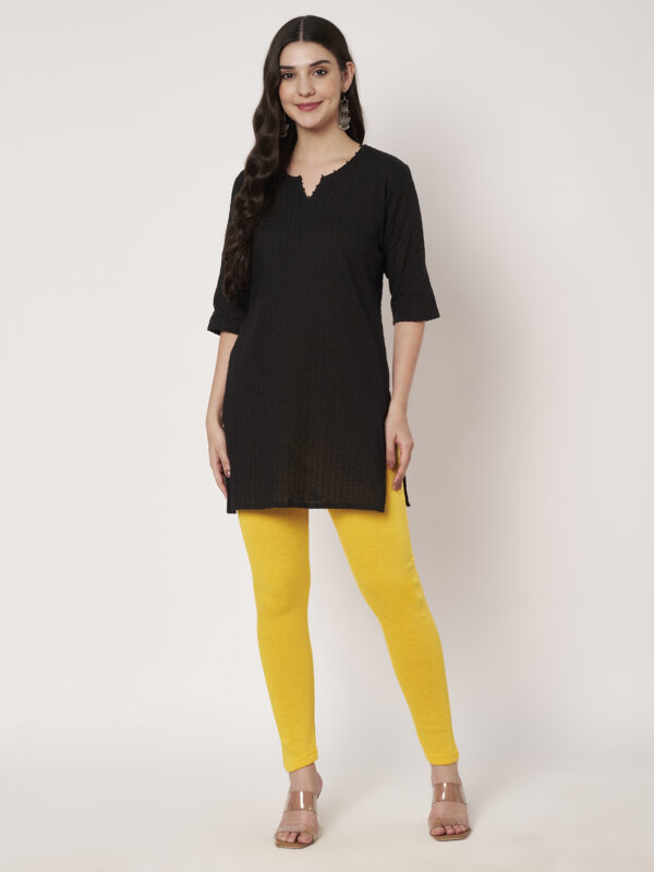 Winter Wear Legging Yellow Color