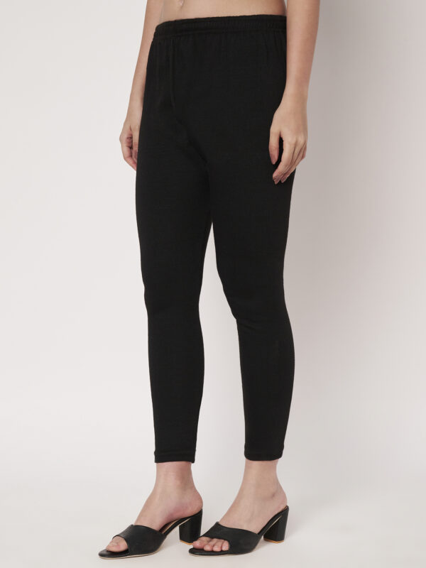 Winter Women Legging Black Color