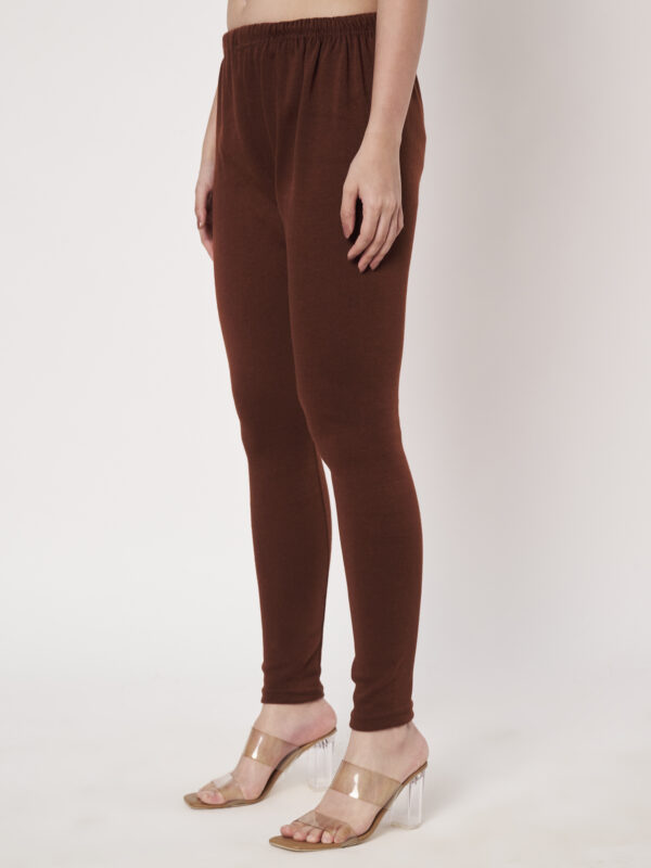 Winter Women Legging Brown Color
